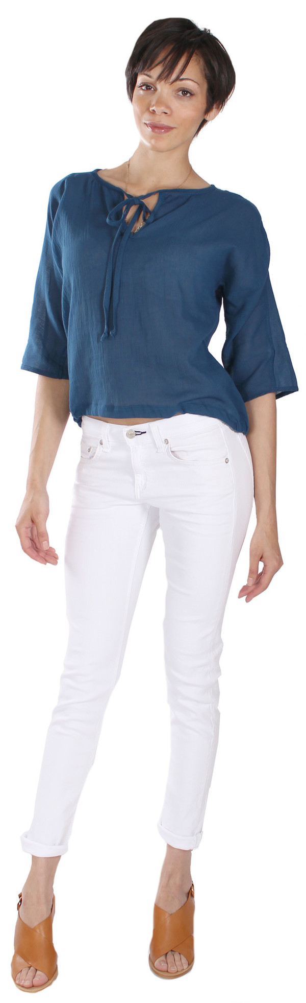 Rag & Bone The Dre Jean in Bright White Rag & Bone The Dre Jean in Bright White