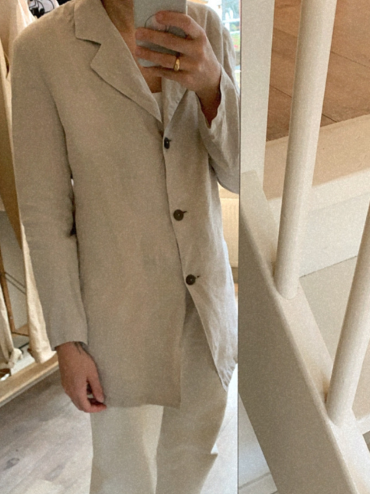 Vintage Linen Blouse Garmentory