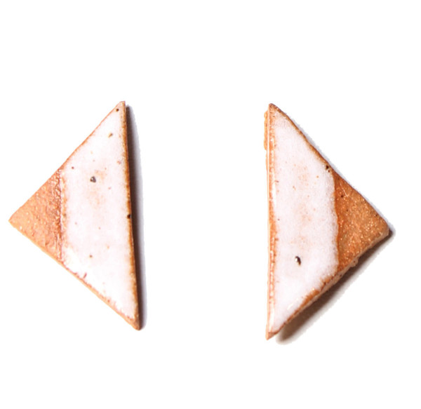 Maple & Mauve Arrows in Natural Stone Earrings Maple & Mauve Arrows in Natural Stone Earrings