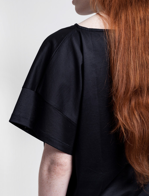 Derek Lam 10 Crosby Susanna T-shirt Dark Navy Derek Lam 10 Crosby Susanna T-shirt Dark Navy