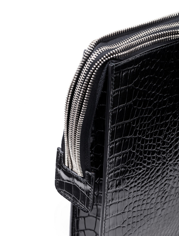 Derek Lam 10 Crosby Ely Crocodile Clutch Derek Lam 10 Crosby Ely Crocodile Clutch