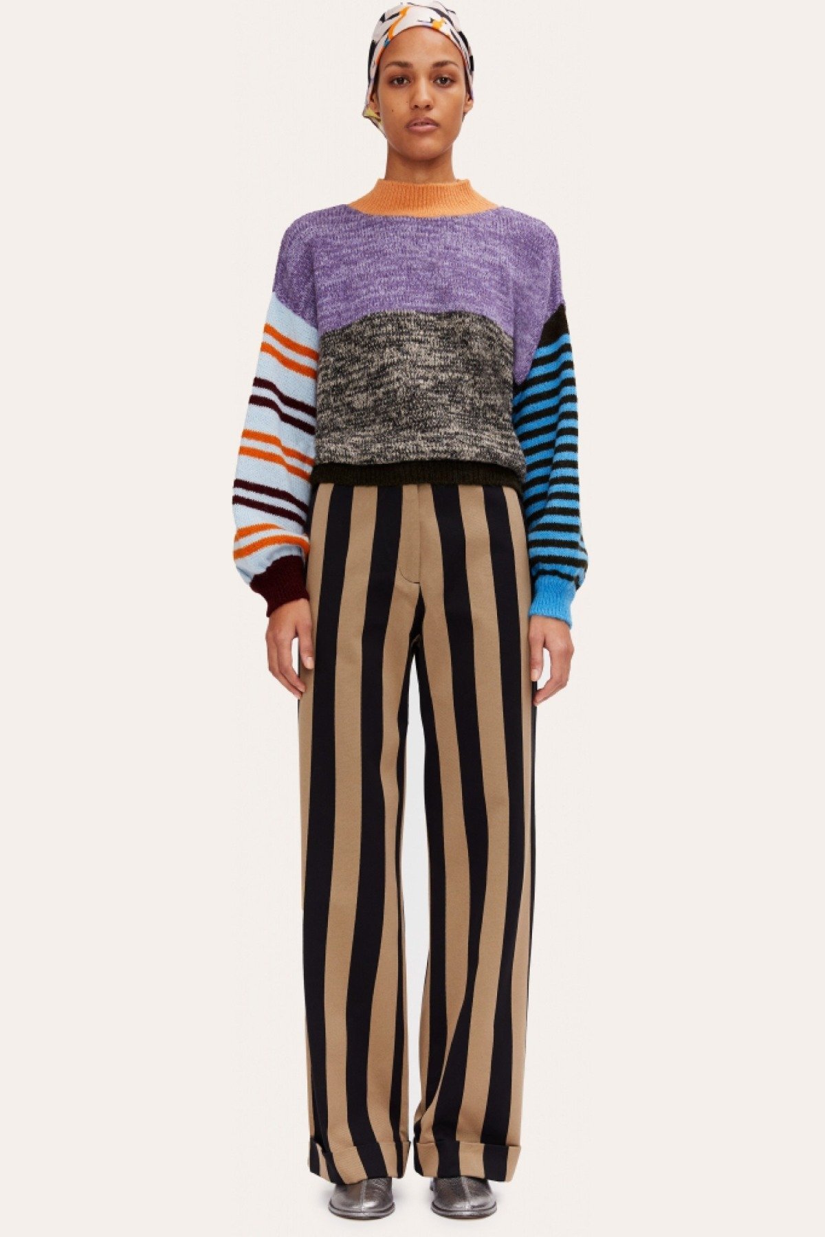 Stine Goya Adonis Sweater - Checks
