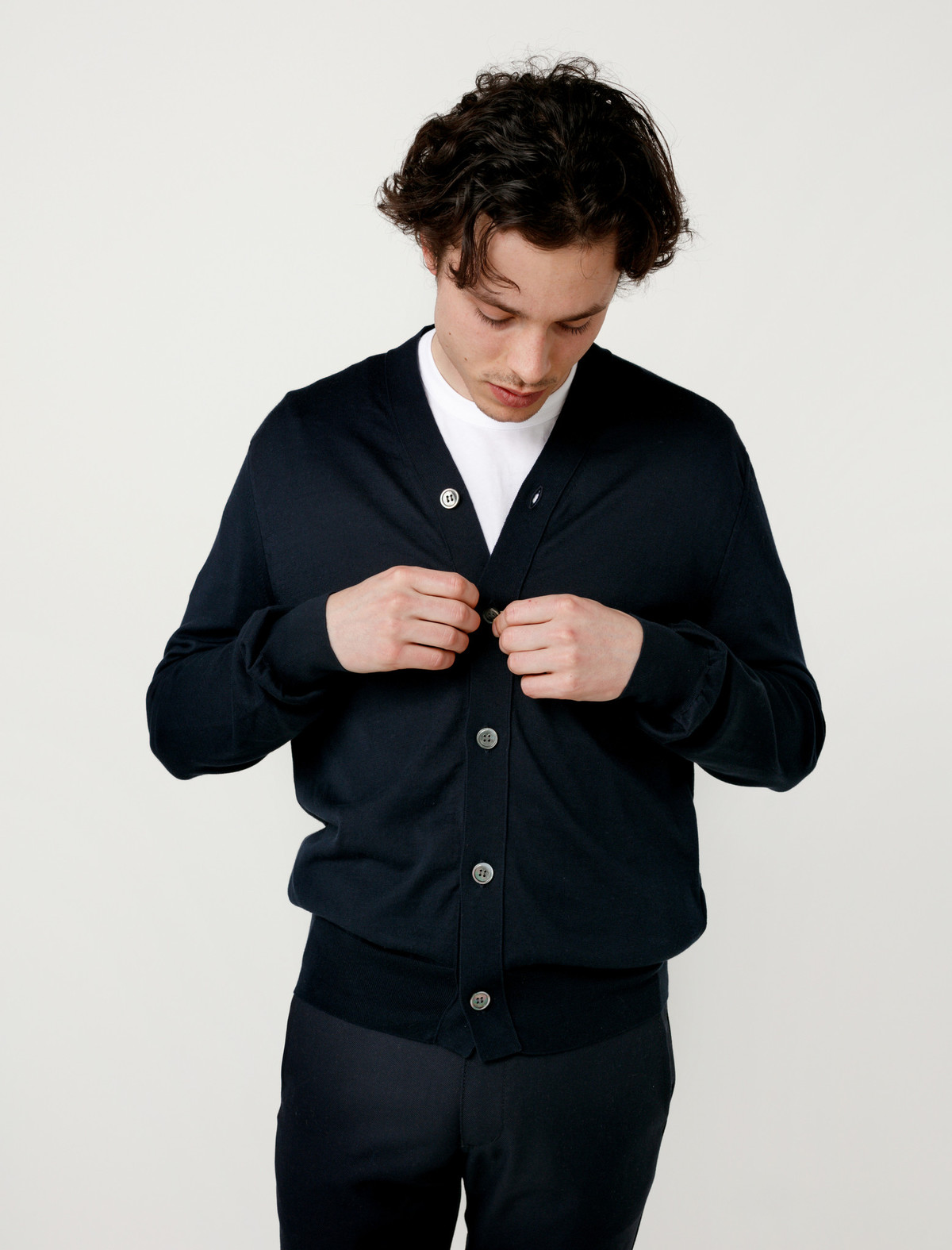 comme des garcons shirt cardigan