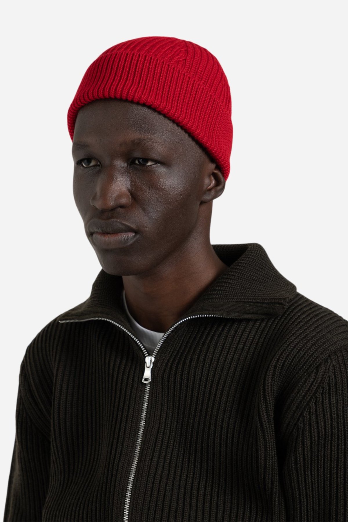 Andersen-Andersen Short Beanie - Red 