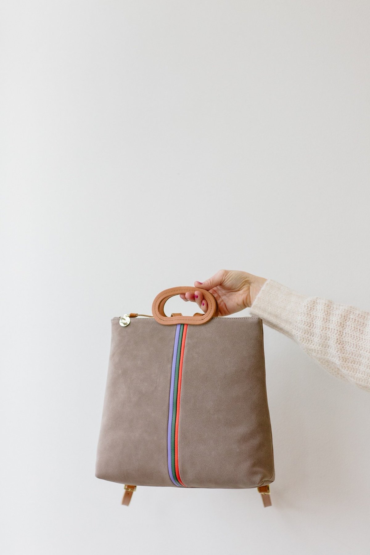 marcelle suede backpack