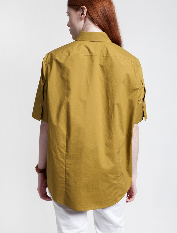 Acne Studios Addle Shirt Olive Acne Studios Addle Shirt Olive