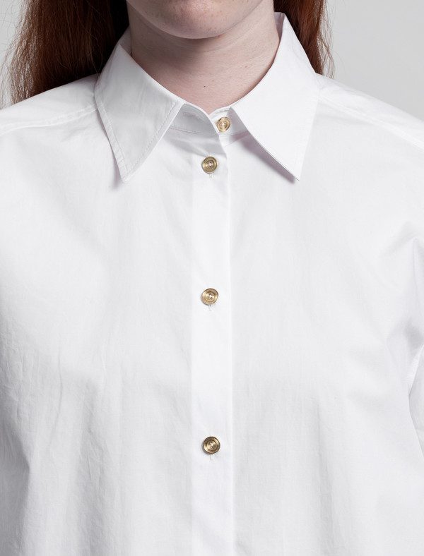 Acne Addle Shirt Optic White Acne Addle Shirt Optic White