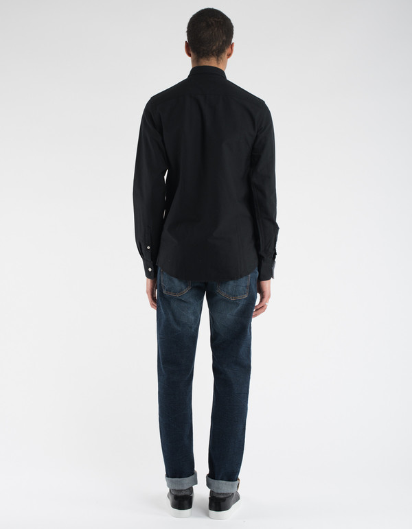 Men's Minimum Chris Shirt Pitch Black Men's Minimum Chris Shirt Pitch Black