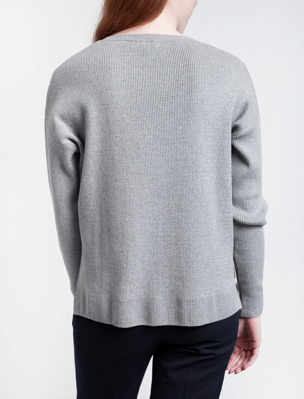 Crewneck Jumper Grey Melange Crewneck Jumper Grey Melange