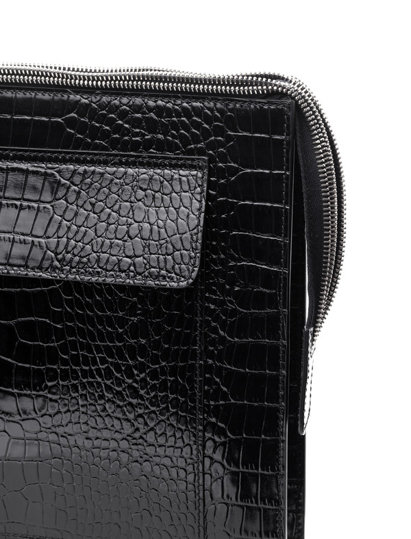 Acne Studios Ely Crocodile Clutch Acne Studios Ely Crocodile Clutch
