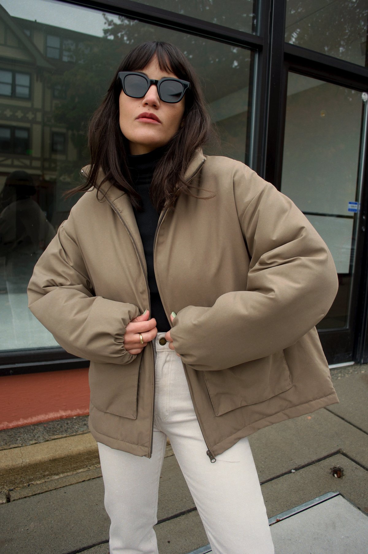 oversized anorak jacket