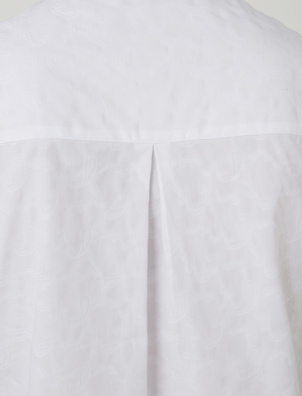 Gosha Rubchinskiy Paisley SS Shirt - White Gosha Rubchinskiy Paisley SS Shirt - White