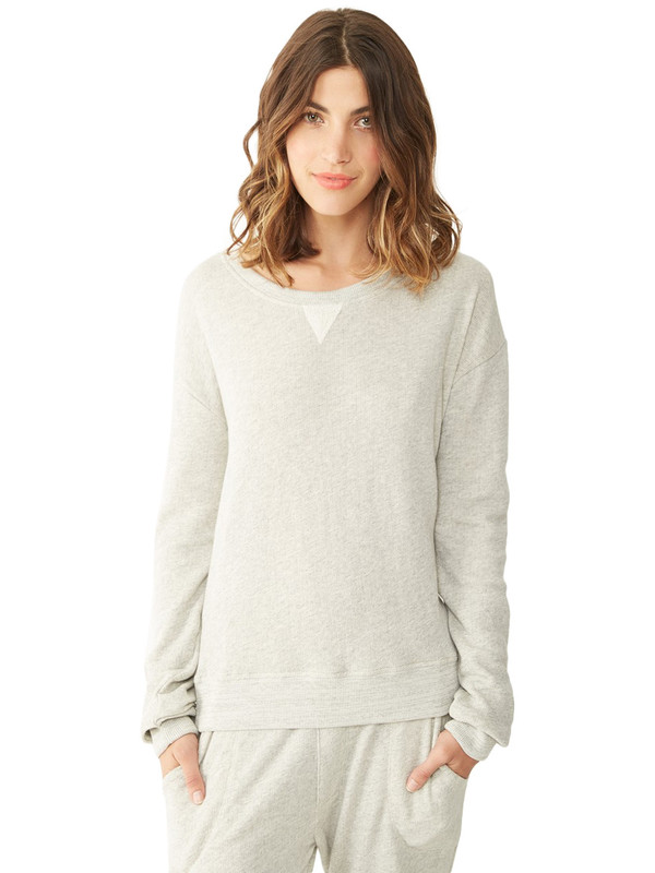 Alternative Apparel Organic Crewneck | Heather Grey Alternative Apparel Organic Crewneck | Heather Grey