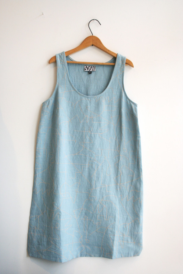 Dusen Dusen Notch Tank Dress Dusen Dusen Notch Tank Dress