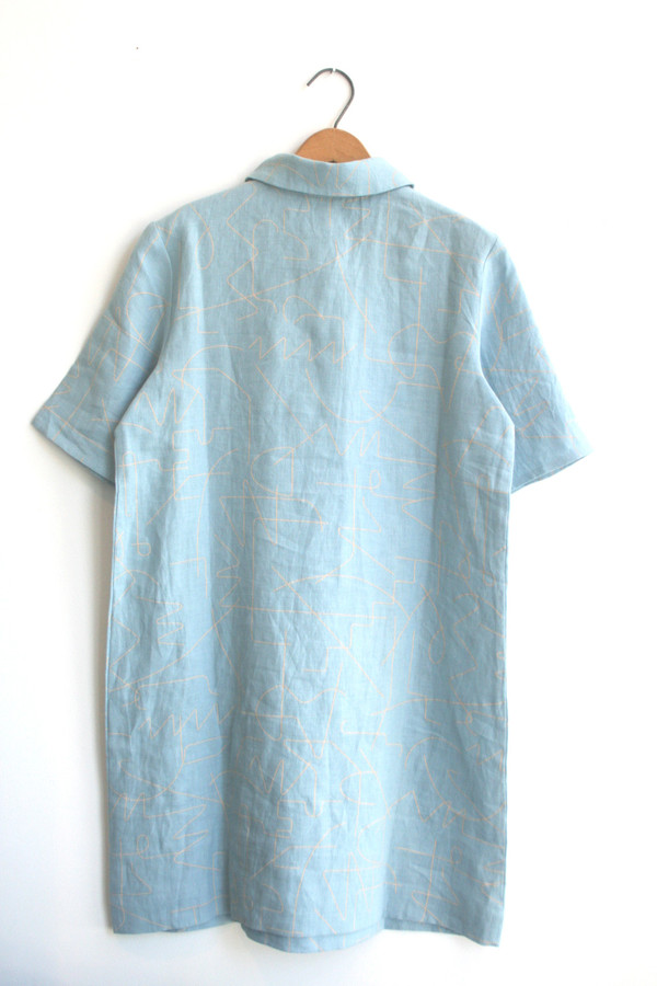 Dusen Dusen Short Collared Dress Dusen Dusen Short Collared Dress