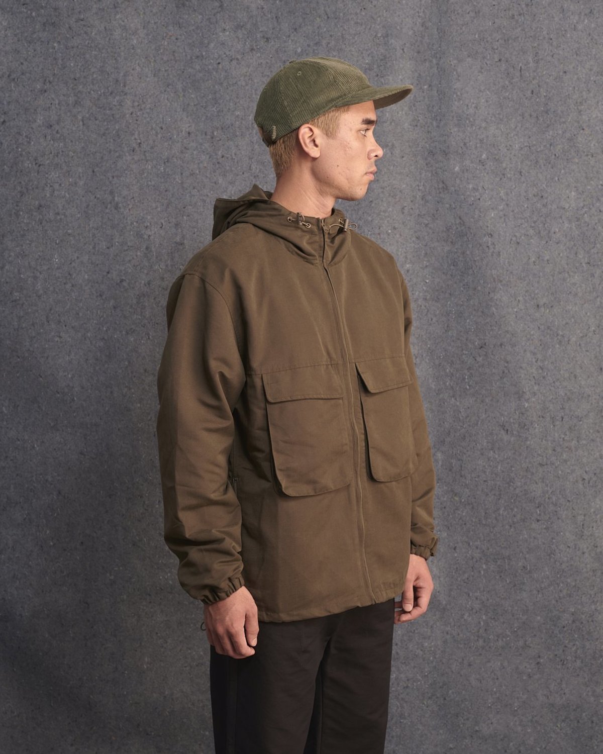 Satta Geo Jacket - Charcoal | Garmentory
