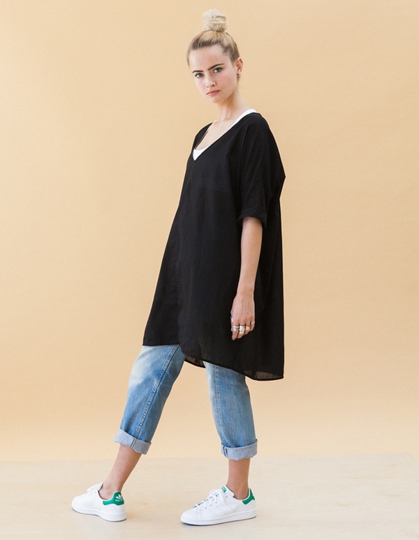 Ali Golden White Kimono Tunic Ali Golden White Kimono Tunic