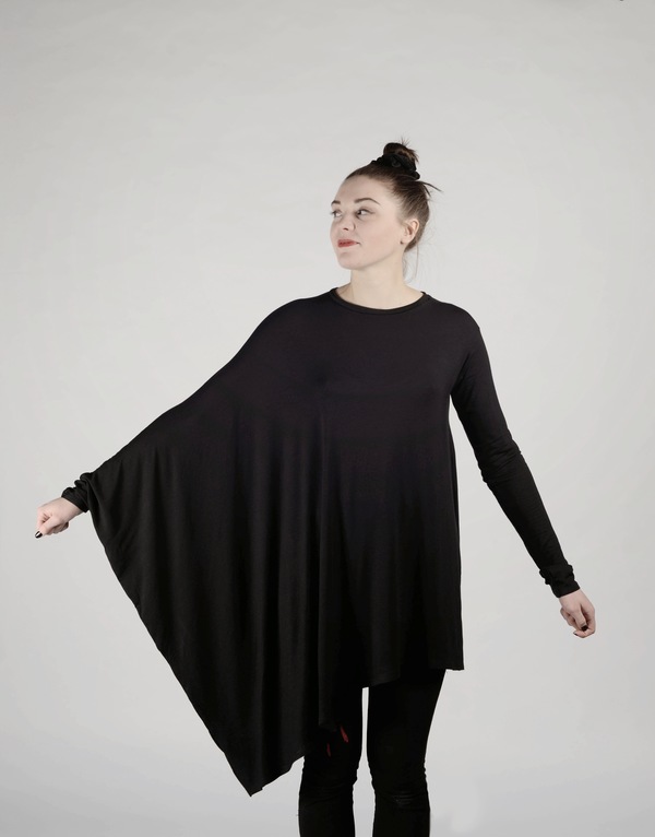 Brit Wacher Drape Knit Tee Brit Wacher Drape Knit Tee