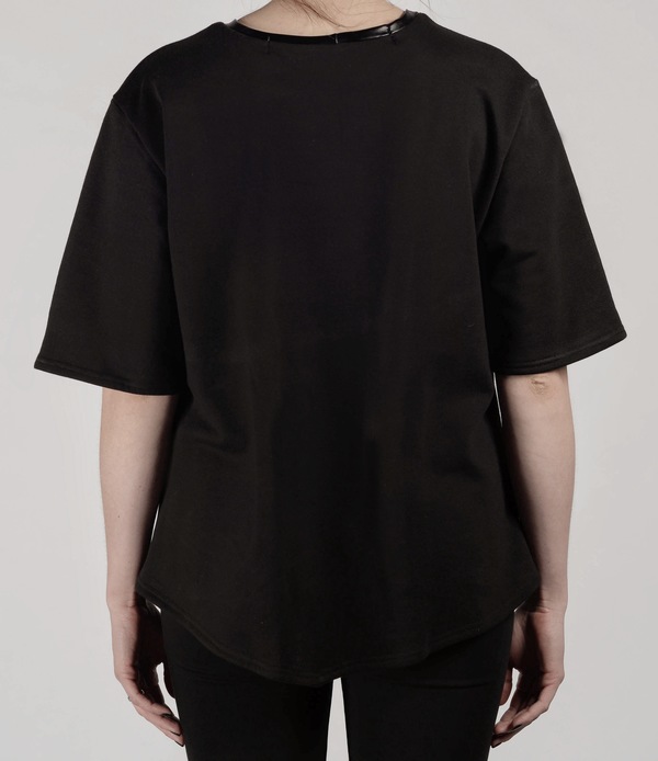 Brit Wacher sweatshirt block tee Brit Wacher sweatshirt block tee