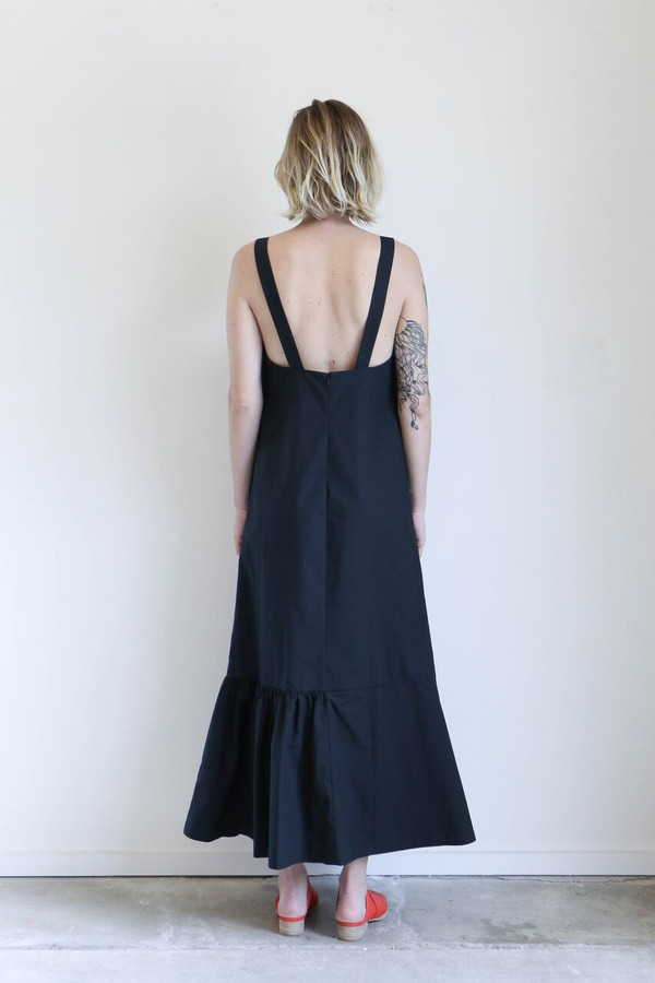 Creatures of Comfort Statlin Dress in Black Creatures of Comfort Statlin Dress in Black
