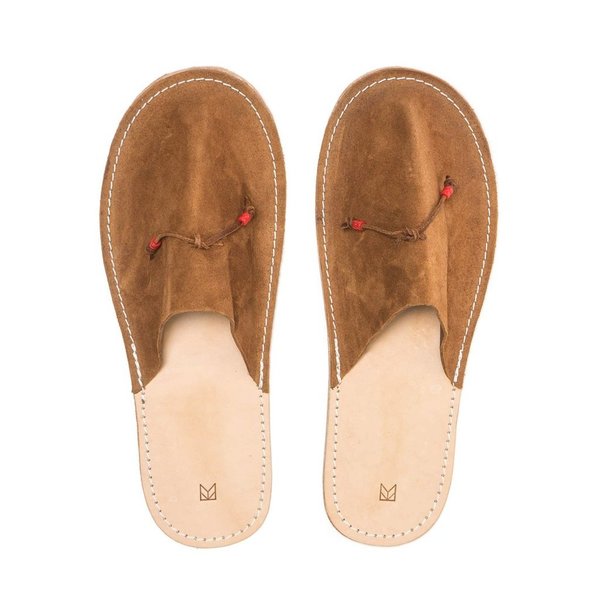 Maple Home Slippers Suede Tan Maple Home Slippers Suede Tan
