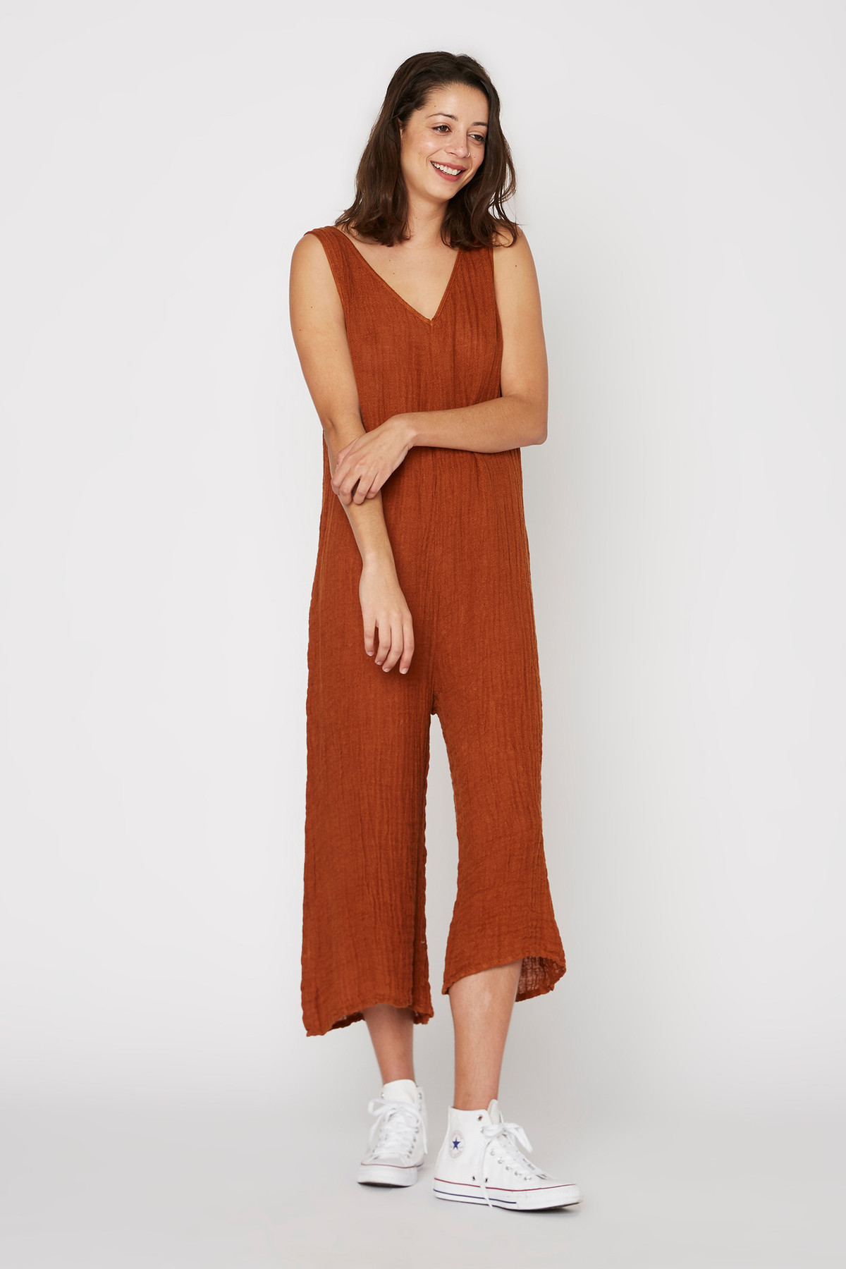 Lacausa Clothing Rainbow Jumpsuit Garmentory