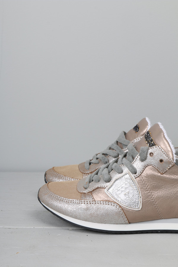 Philippe Model Tropez Bassa Donna Glitter Philippe Model Tropez Bassa Donna Glitter