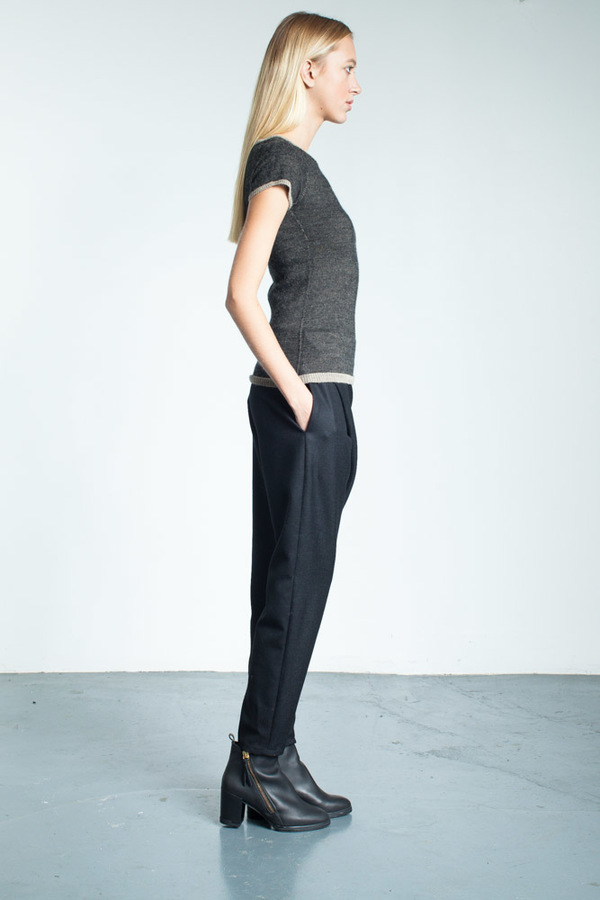 KOTOBA Twisted Birdseye Crew Neck KOTOBA Twisted Birdseye Crew Neck