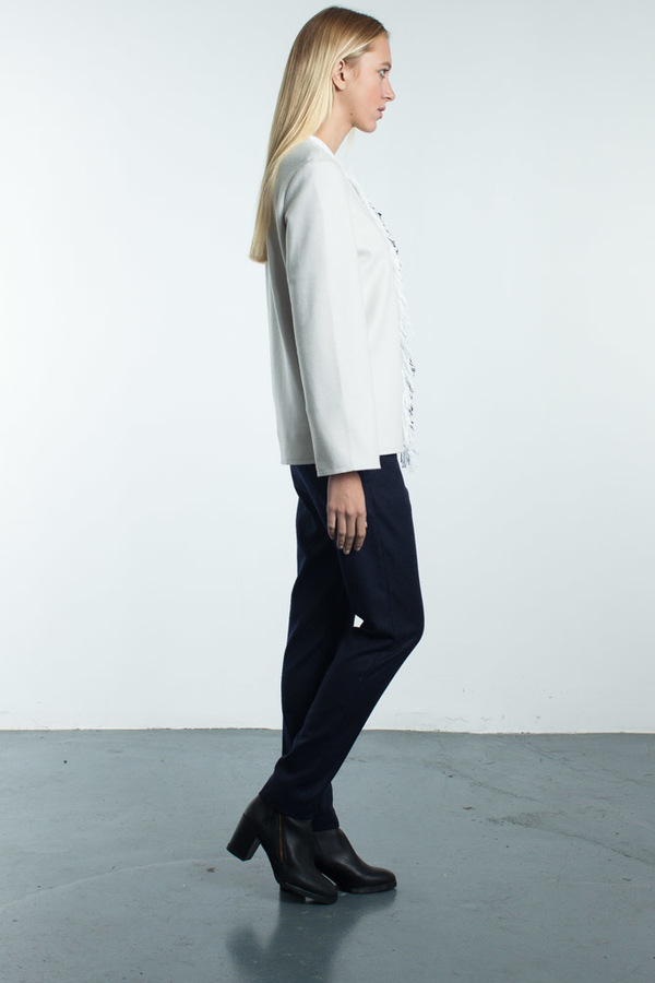 Steven Tai Long Sleeve Shirt With Fringe Steven Tai Long Sleeve Shirt With Fringe