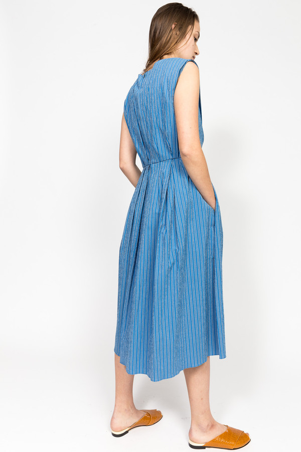 Trademark Shadow Stripe Tie Dress Trademark Shadow Stripe Tie Dress