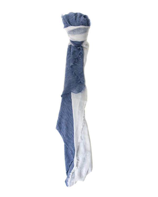 Grisal Sabbia 100% Ramie Duo Scarf in Hickory + Milk Grisal Sabbia 100% Ramie Duo Scarf in Hickory + Milk