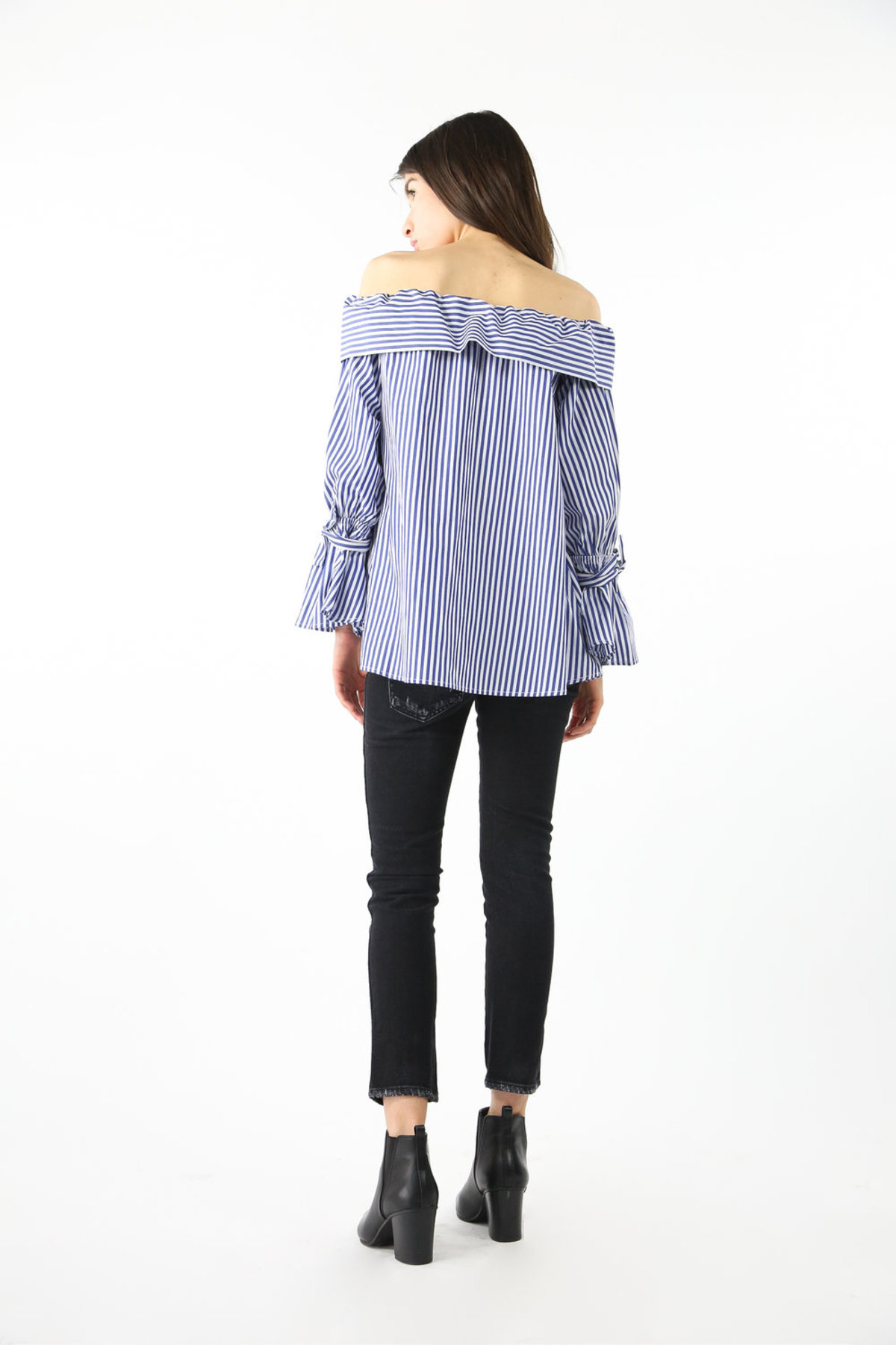 collection liz blouse pin stripe garmentory collection liz blouse pin stripe garmentory
