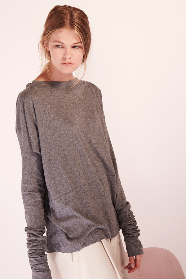 Kowtow Building Block Function Piece in Dark Grey Marle Kowtow Building Block Function Piece in Dark Grey Marle