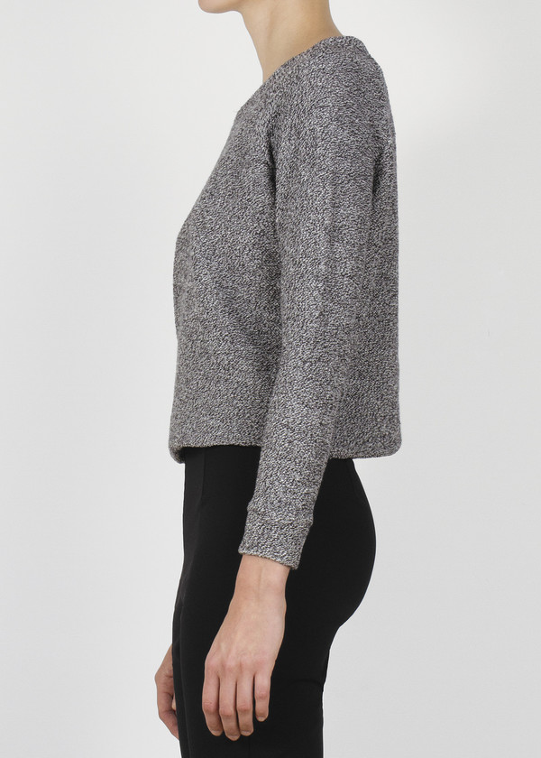 stipple top - black and white stipple top - black and white