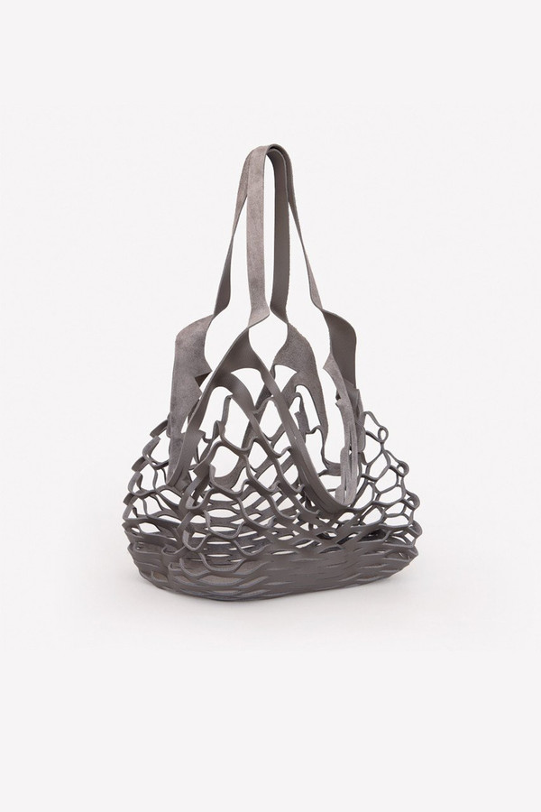 Maharam Leather Market Tote - Ash Maharam Leather Market Tote - Ash