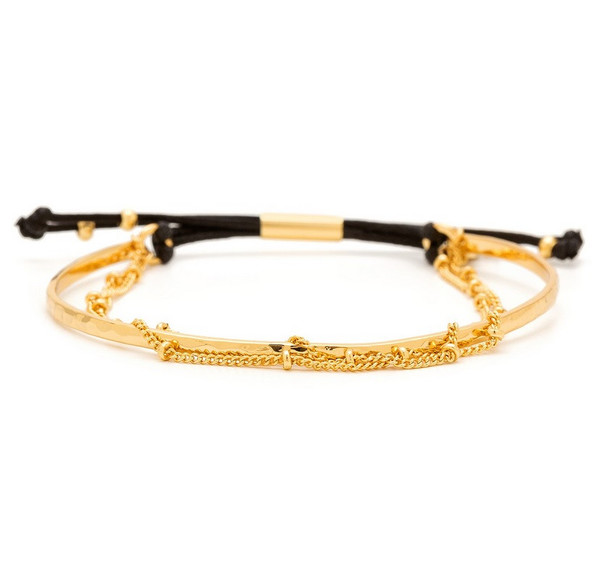 Gorjana Taner Loop Mixed Bracelet Gorjana Taner Loop Mixed Bracelet