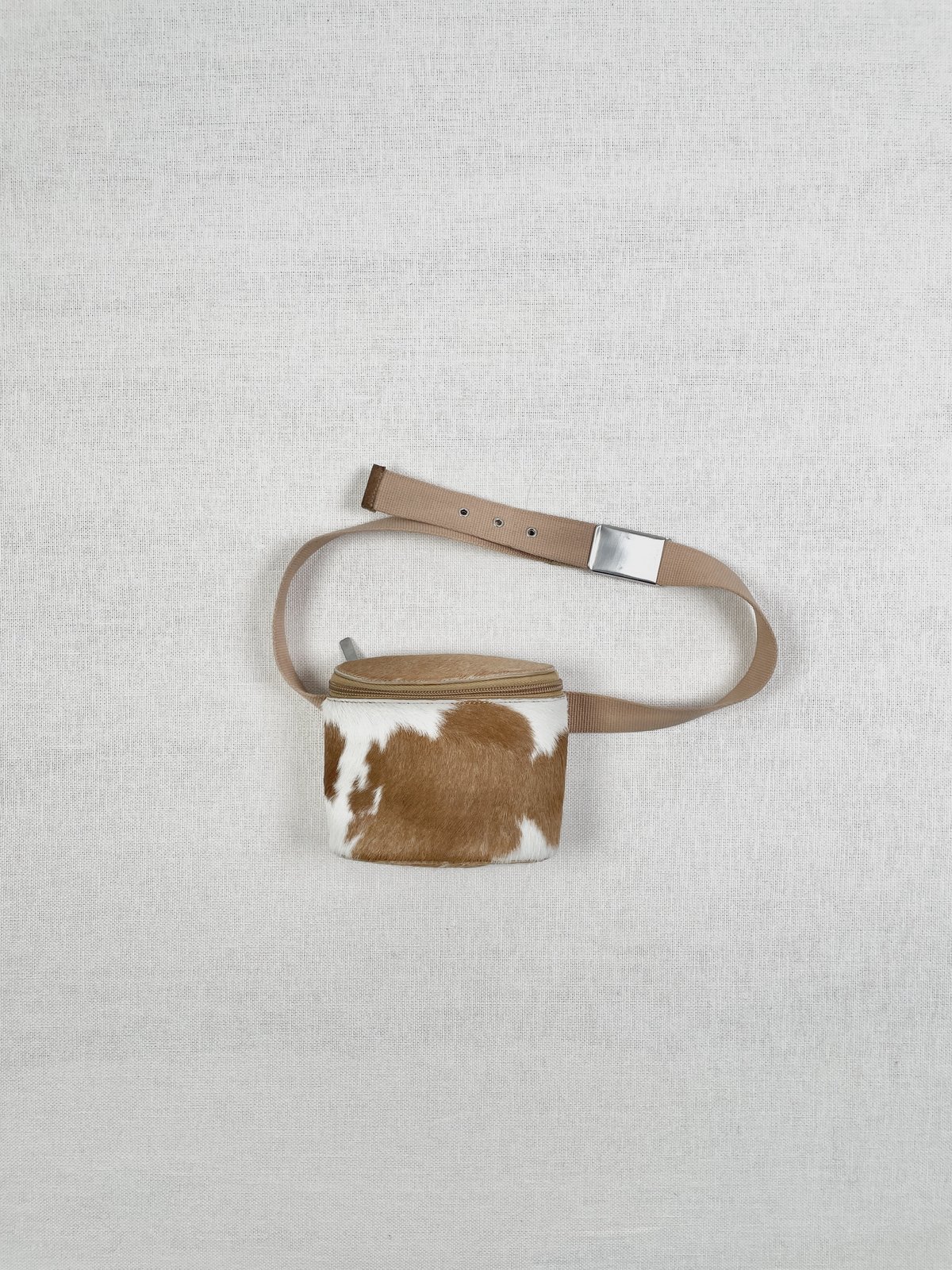 cowhide fanny pack