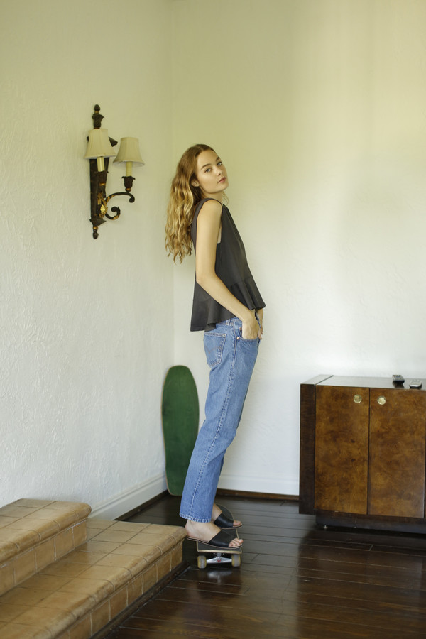 Calder Blake Ophelia V-Neck Tank Calder Blake Ophelia V-Neck Tank