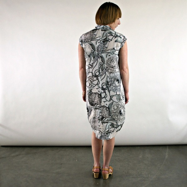 Ofelia Dress in Olivia Knapp Print by Silvae Ofelia Dress in Olivia Knapp Print by Silvae