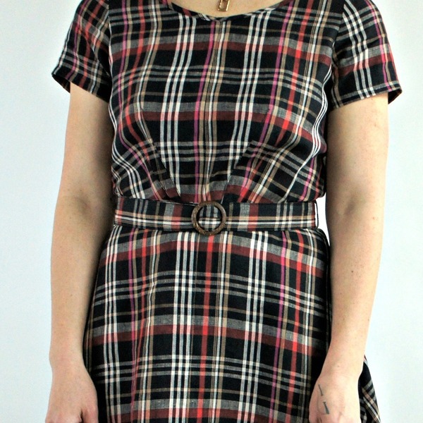 Archerie NYC Spectator Dress in Black Plaid Archerie NYC Spectator Dress in Black Plaid