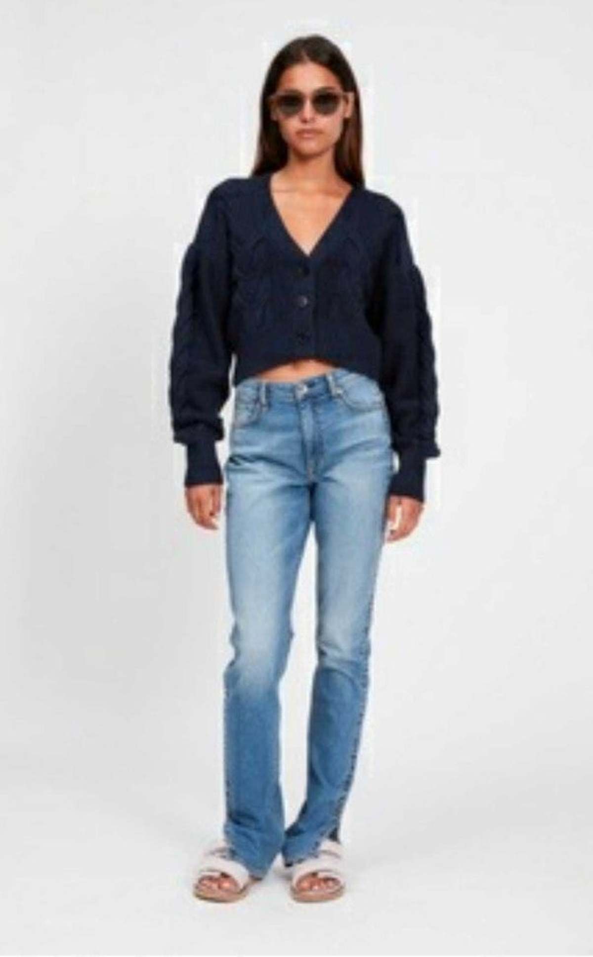 Bone Nina High Rise Cigarette Jean 