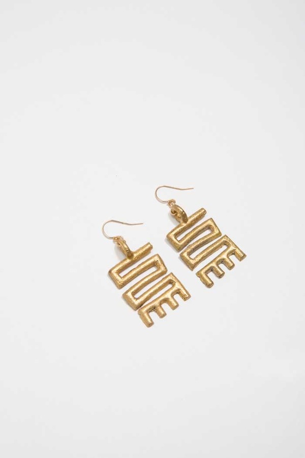 Osei-Duro Adinkra Earrings Osei-Duro Adinkra Earrings
