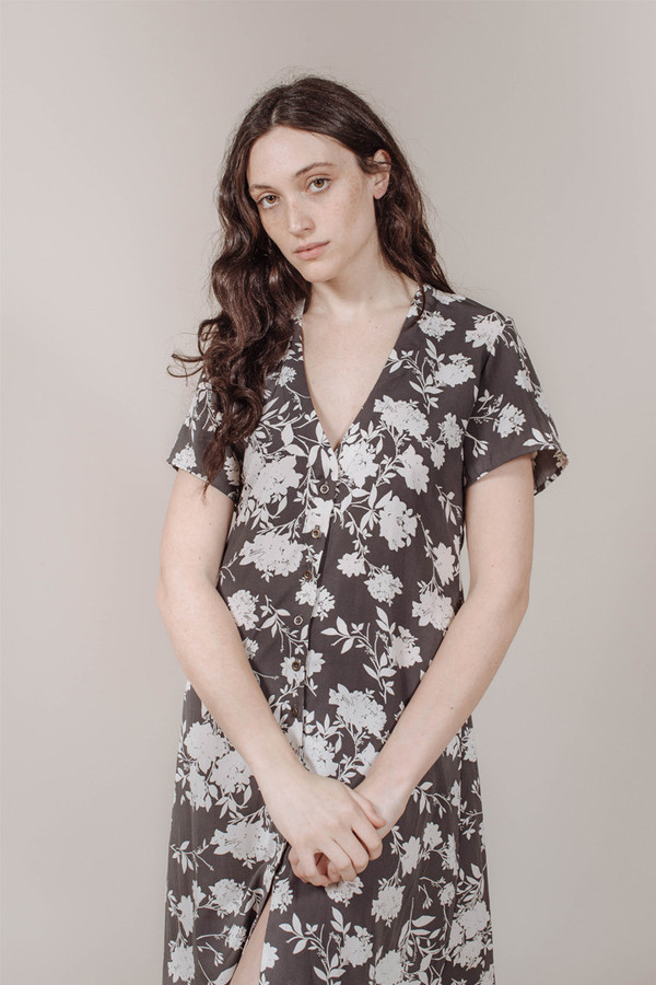 Cococo Show Me Dress in Blue Flower Cococo Show Me Dress in Blue Flower
