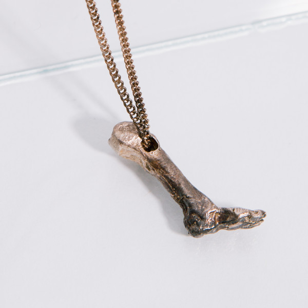 Alice Waese Silver Foot Pendant Alice Waese Silver Foot Pendant