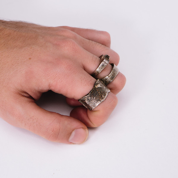 Alice Waese Silver Stitch Ring Alice Waese Silver Stitch Ring