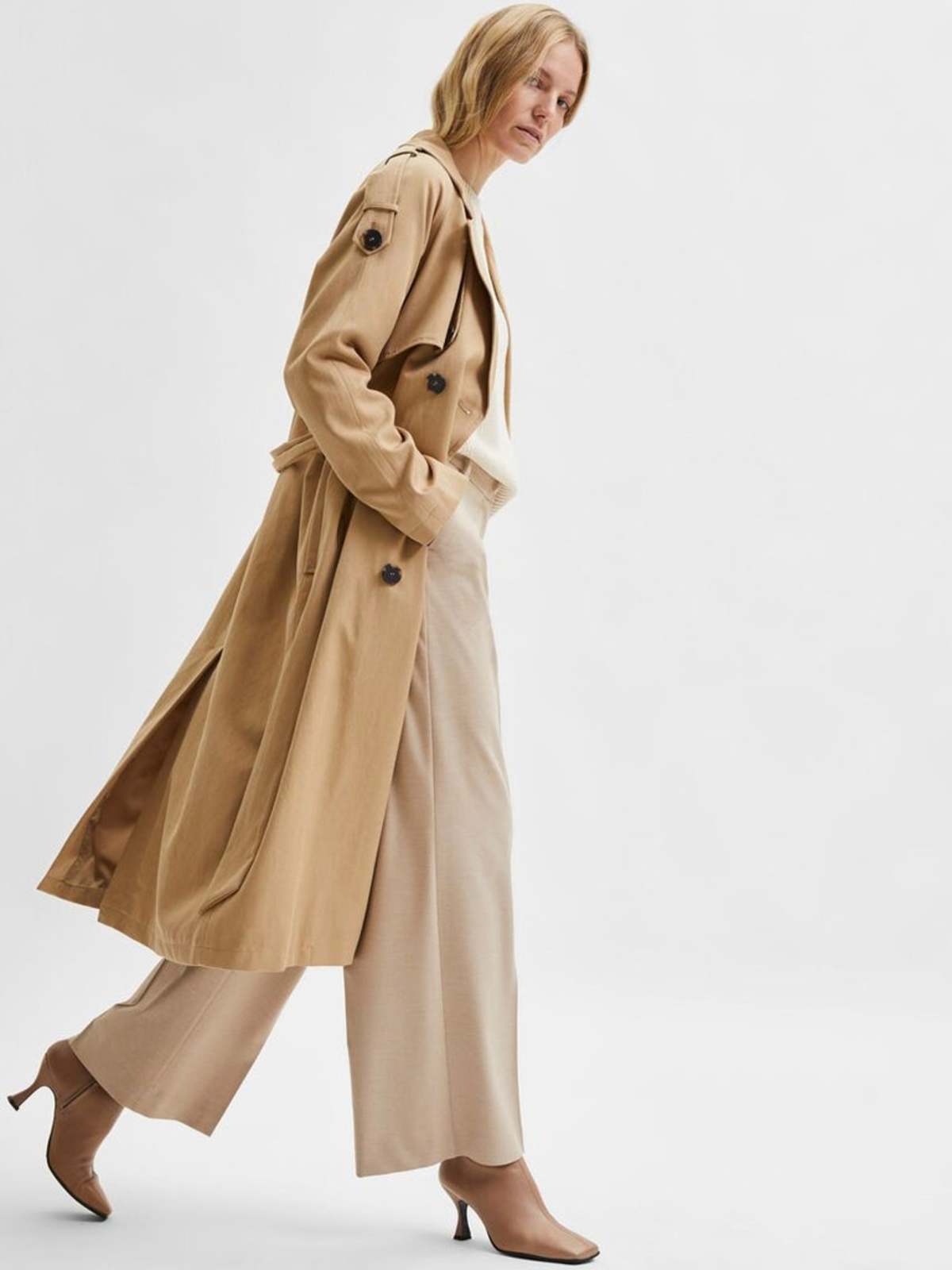 selected trench coat