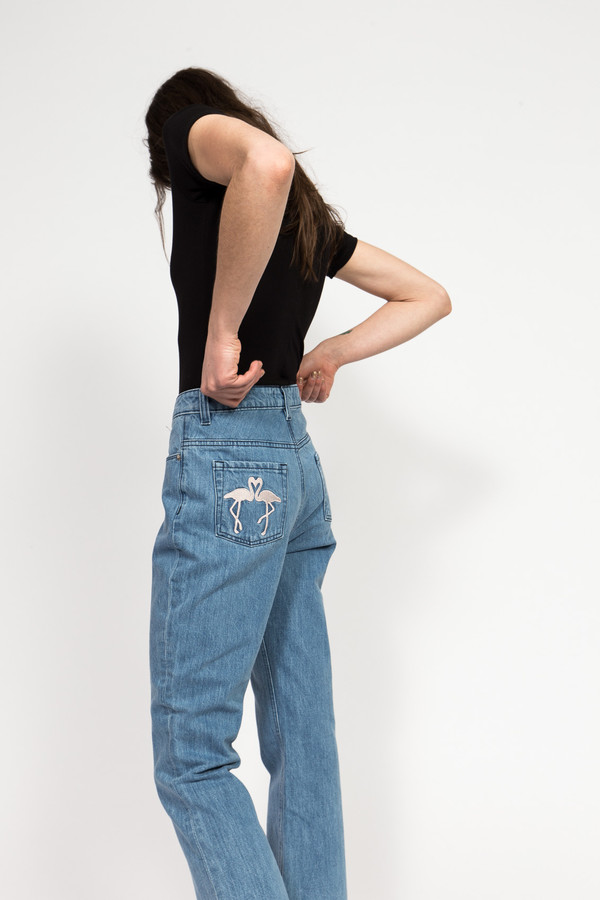 être cécile High Waist Crop Jean être cécile High Waist Crop Jean