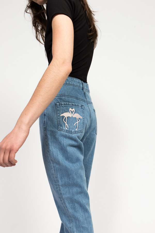 être cécile High Waist Crop Jean être cécile High Waist Crop Jean