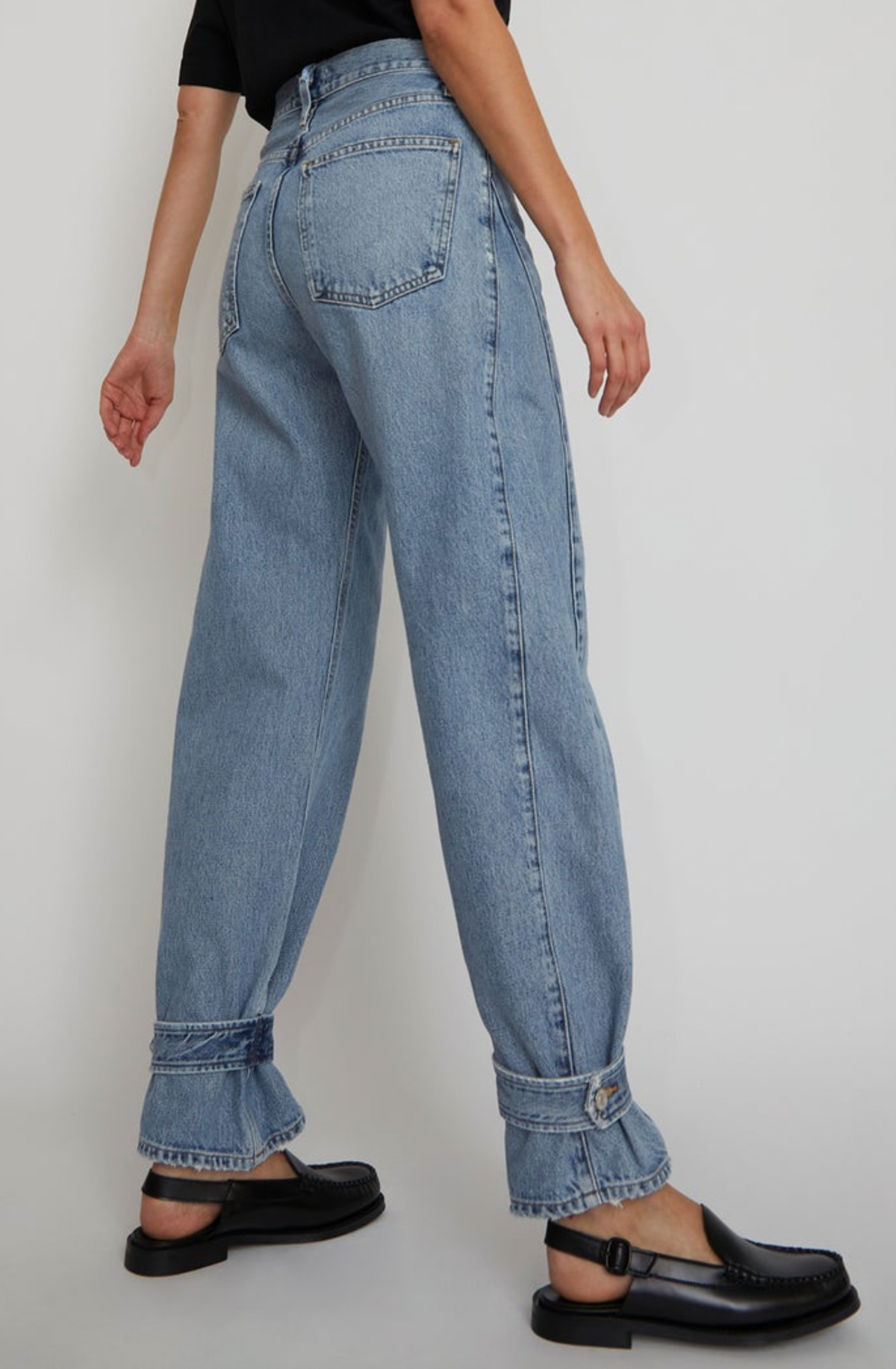 AGOLDE Cleo Cinched Wide Leg Jean 