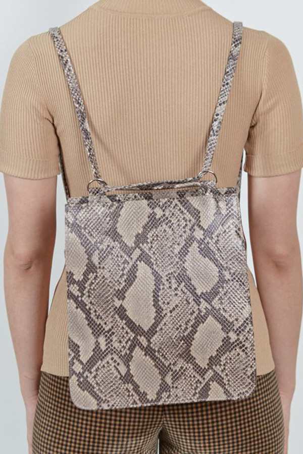 Clyde Leather Best Bag - Python Clyde Leather Best Bag - Python